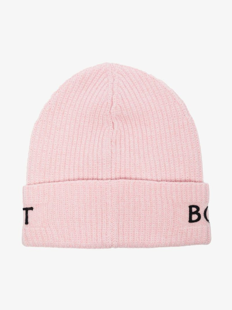 Pink Born to Protect Wool Beanie Hat