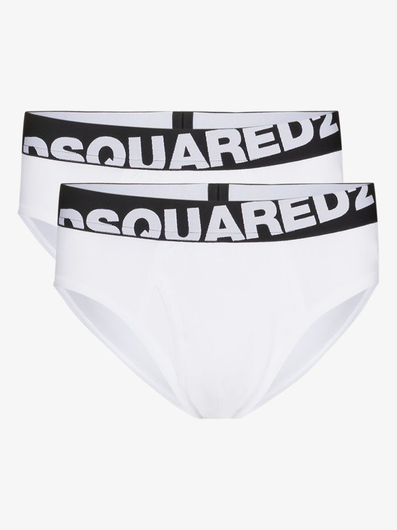 Logo Waistband Twin Pack Briefs