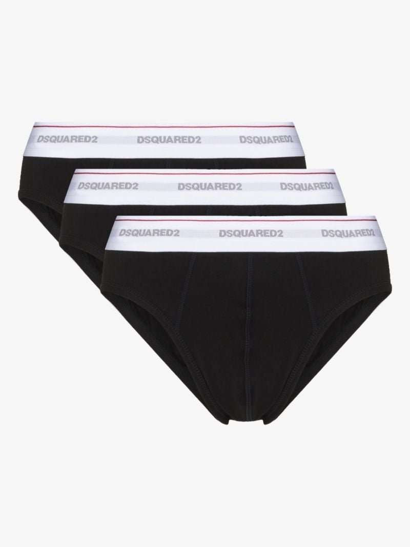 Logo Waistband Triple Pack Briefs