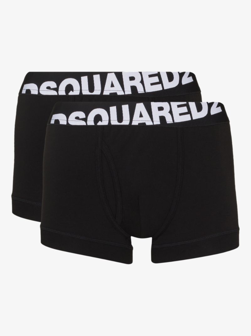 Logo Waistband Twin Pack Boxers