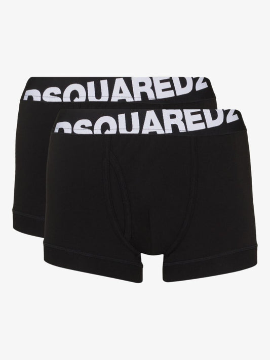 Logo Waistband Twin Pack Boxers