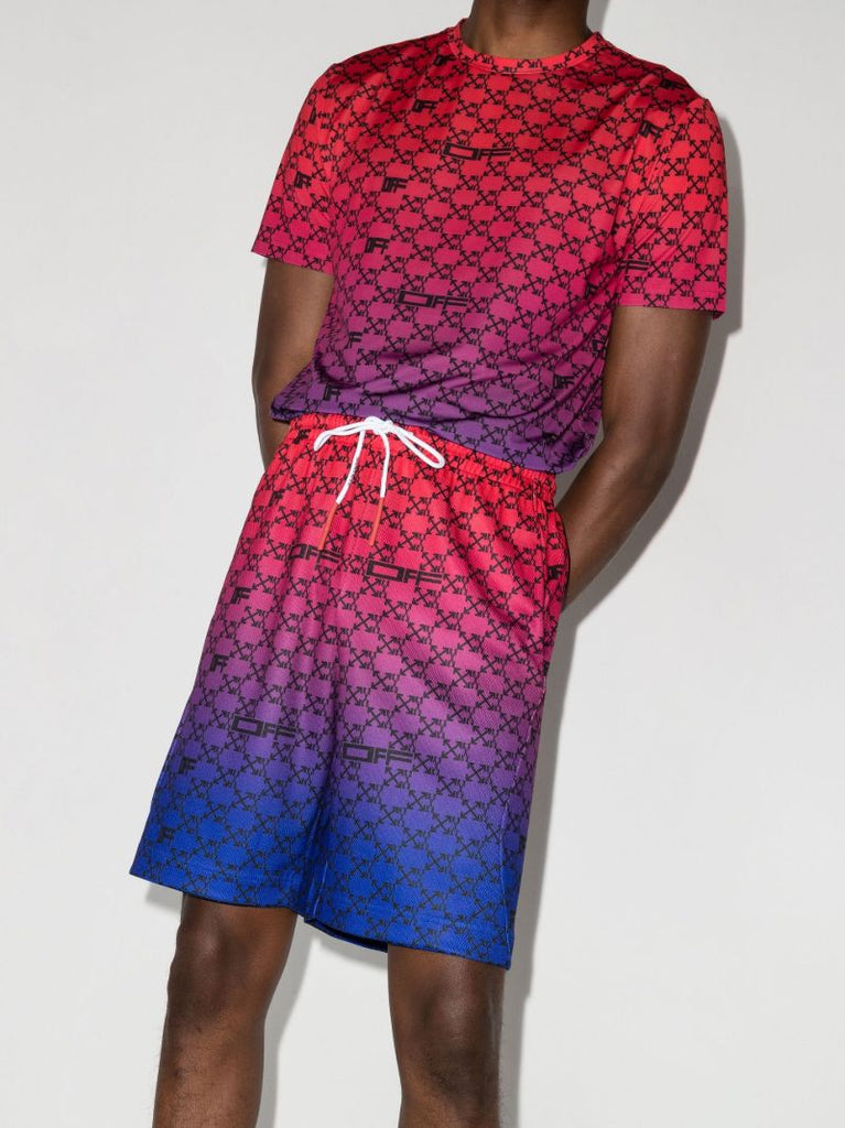 Monogram OmbrÃ_x0083_Â© Track Shorts