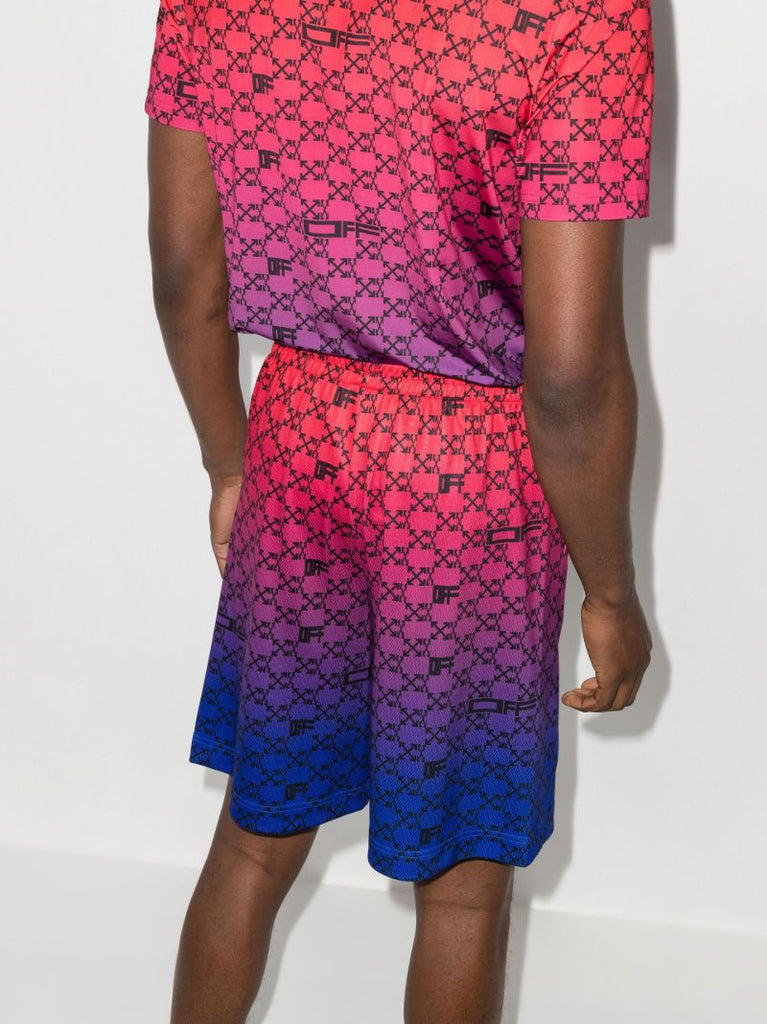 Monogram OmbrÃ_x0083_Â© Track Shorts