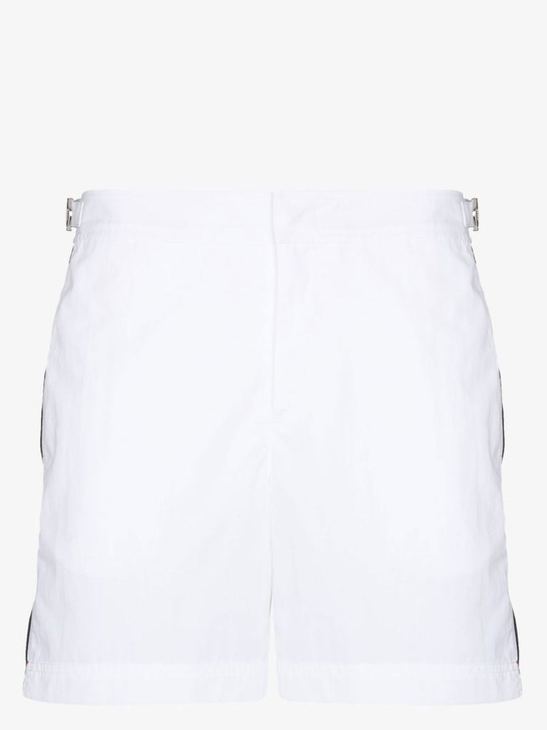 Bulldog Striped Swim Shorts