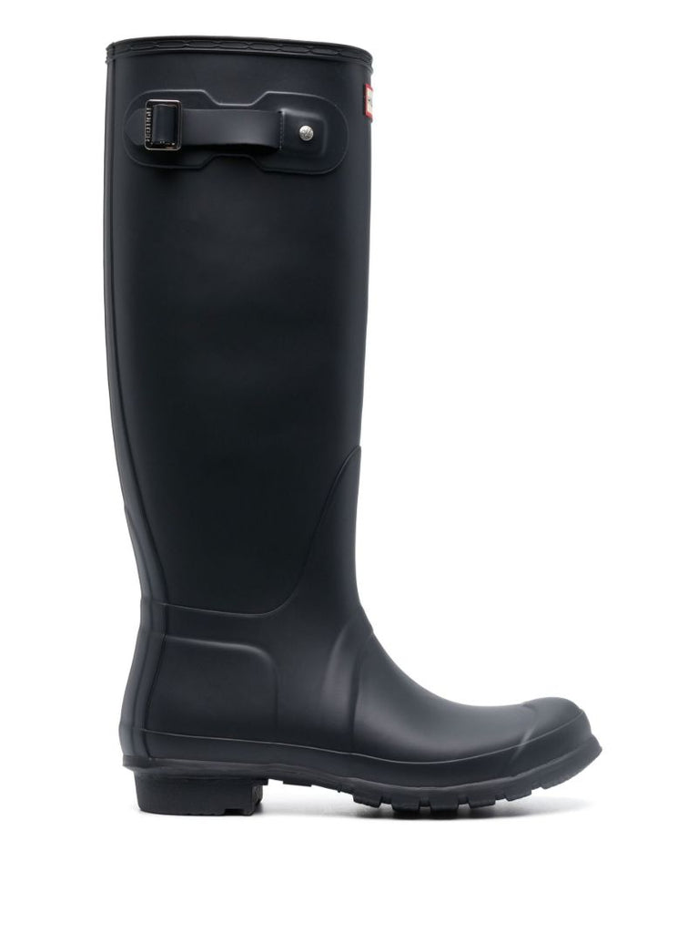 Navy Knee-high Boots