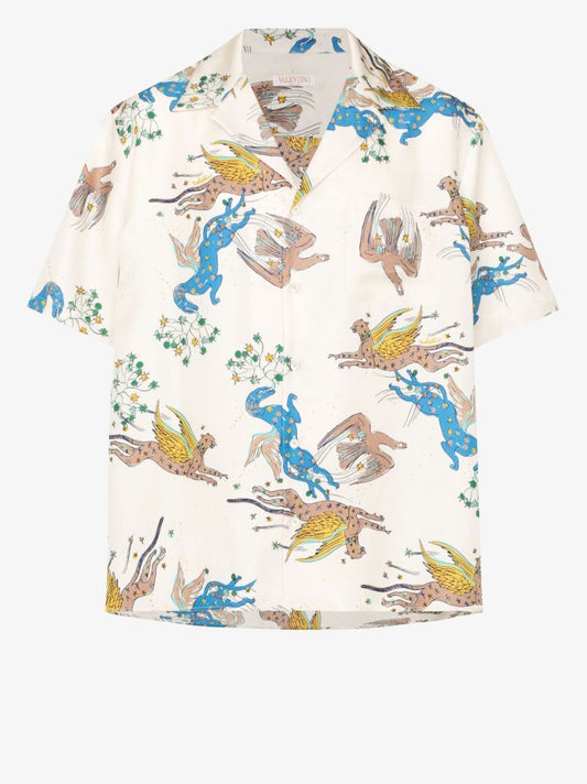 Utopia World Printed Silk Shirt