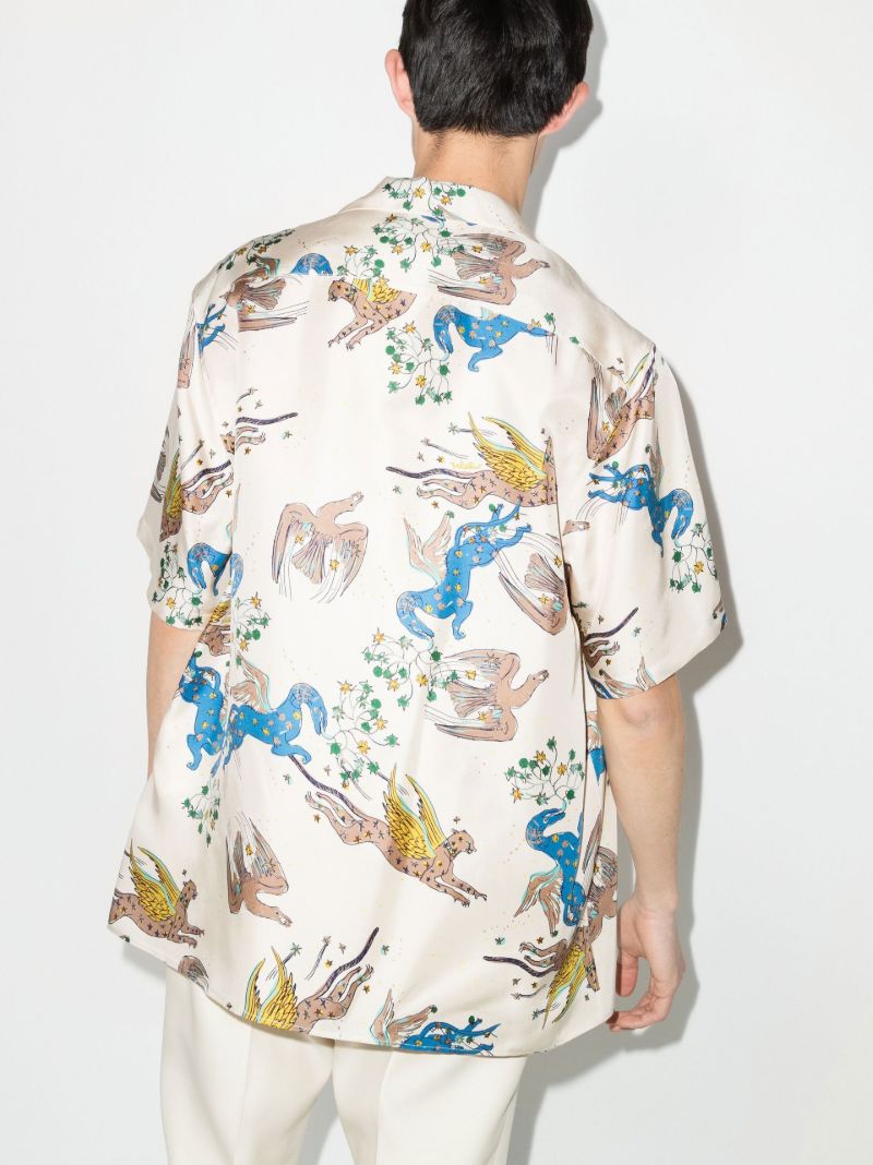 Utopia World Printed Silk Shirt