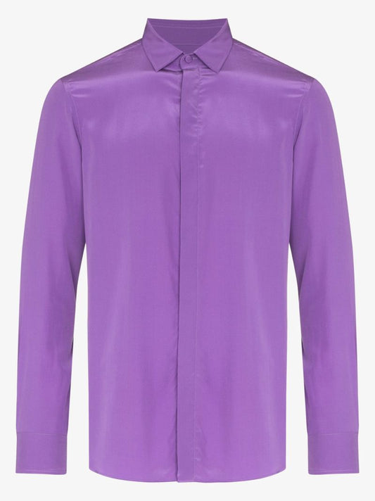 Long Sleeve Silk Shirt