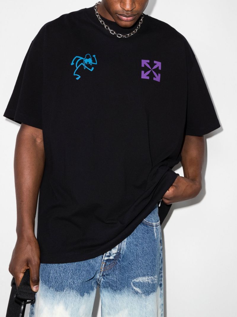 Ã¢â_x0082_¬Ë_x009c_90s Liquid Print T-shirt
