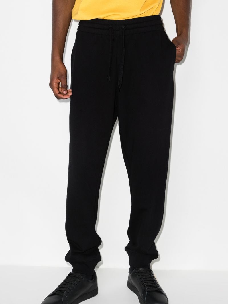 Logo Patch Cotton Track Pants