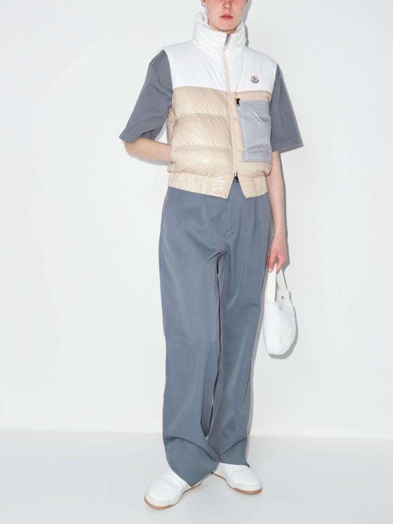 Criel Colour Block Padded Gilet