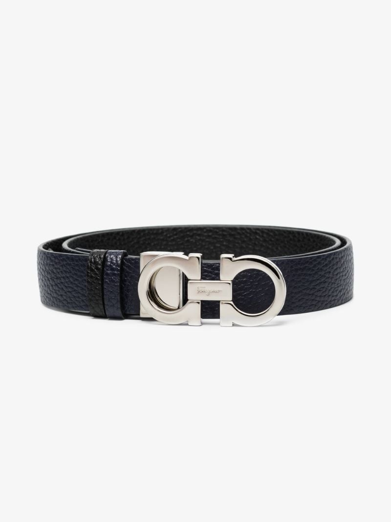 Gancini-buckle Reversible Belt