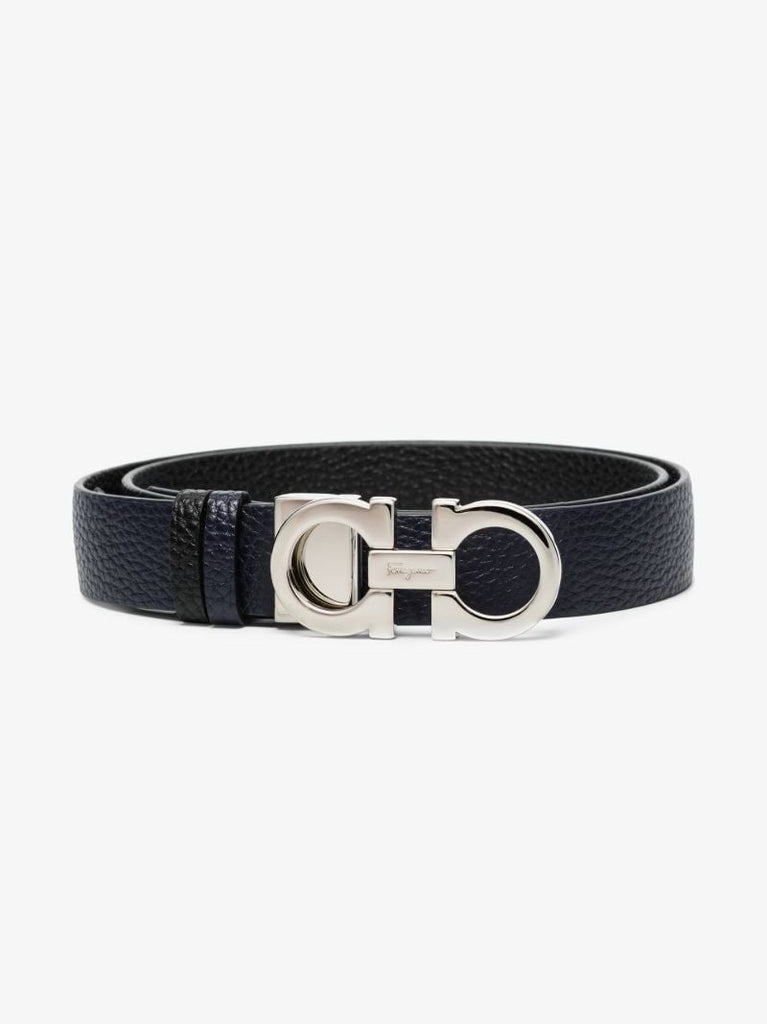 Gancini-buckle Reversible Belt