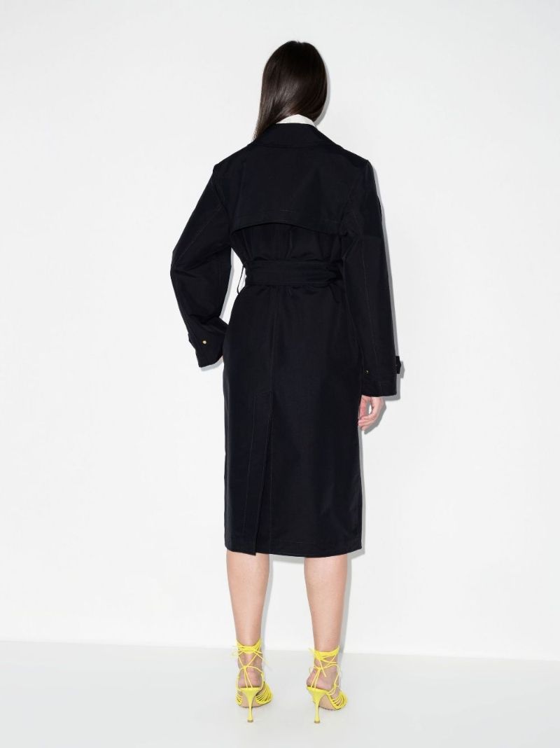 Chain Link Belt Trench Coat