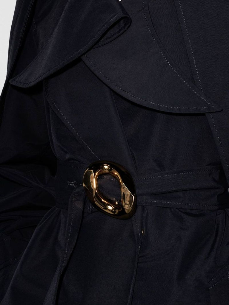 Chain Link Belt Trench Coat