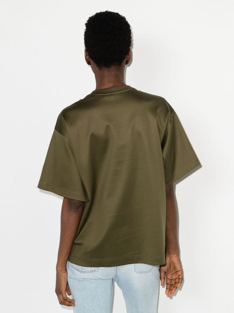 Crystal-embellished Cotton T-shirt