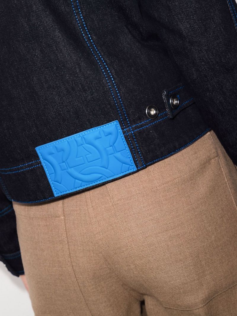 Topstitch Denim Jacket
