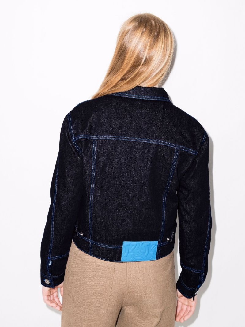 Topstitch Denim Jacket