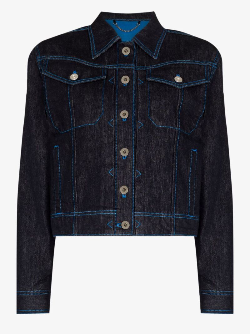 Topstitch Denim Jacket