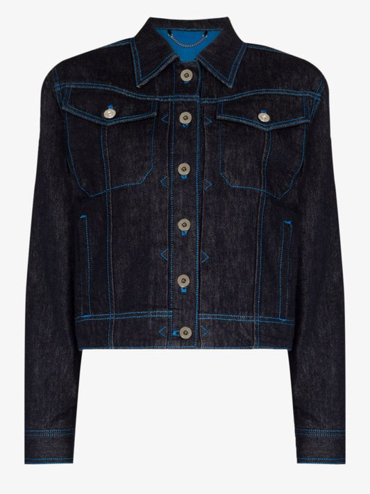 Topstitch Denim Jacket