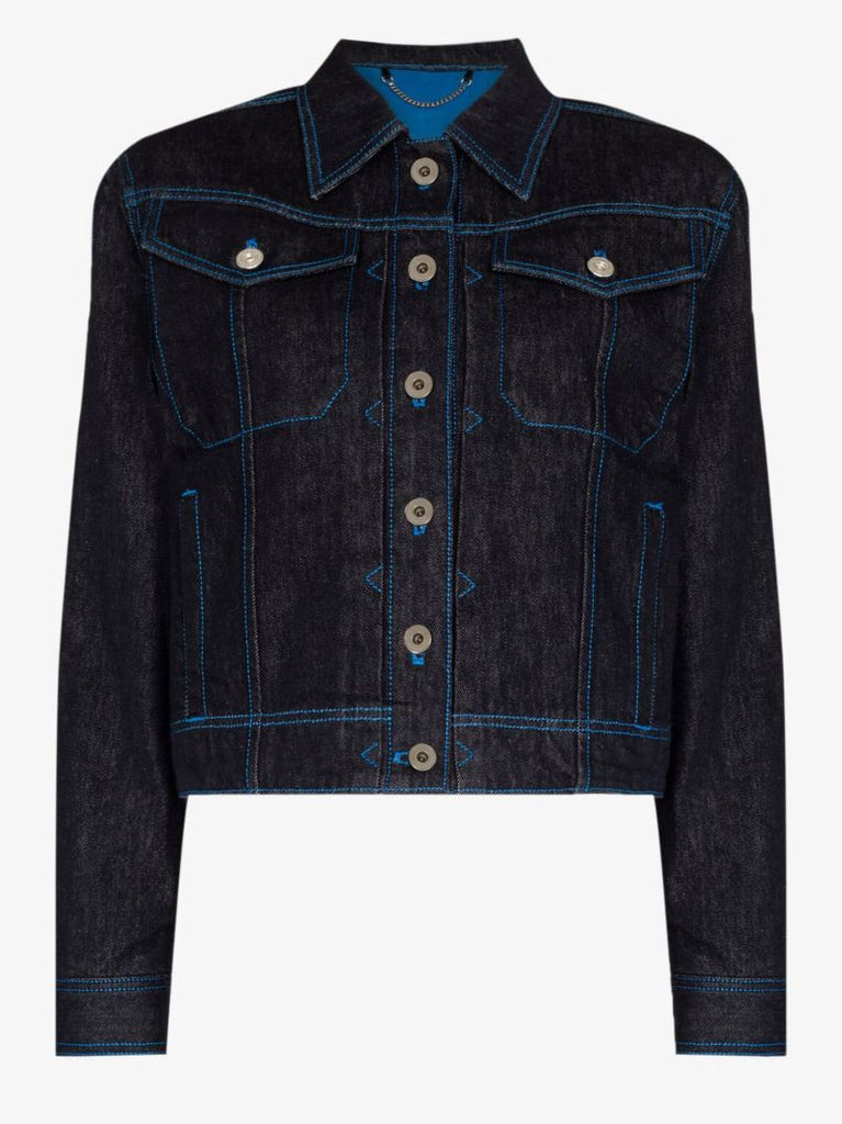 Topstitch Denim Jacket