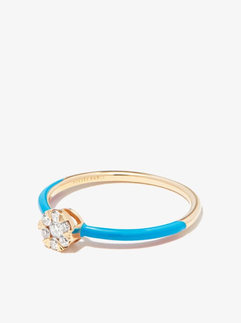 18k Yellow Gold Imagine Diamond Ring