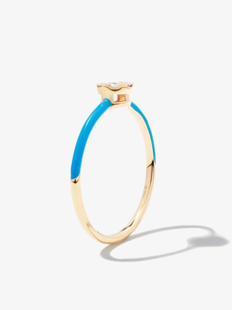 18k Yellow Gold Imagine Diamond Ring