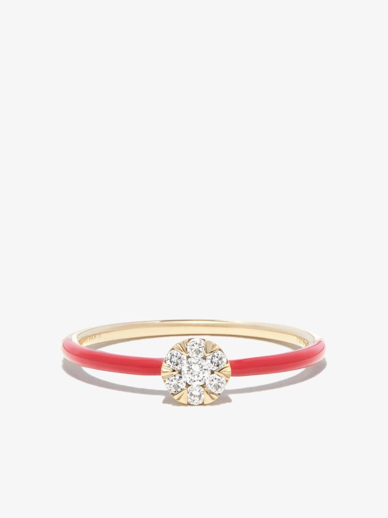 18k Yellow Gold Imagine Diamond Ring
