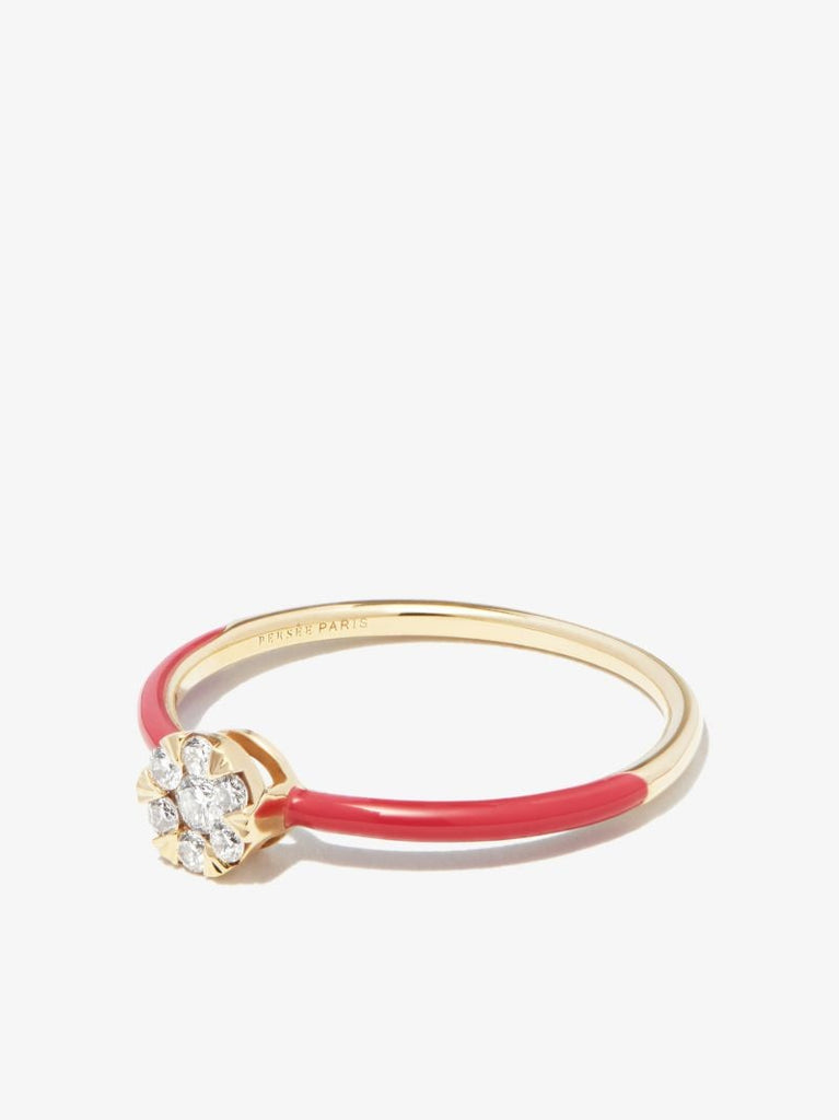 18k Yellow Gold Imagine Diamond Ring