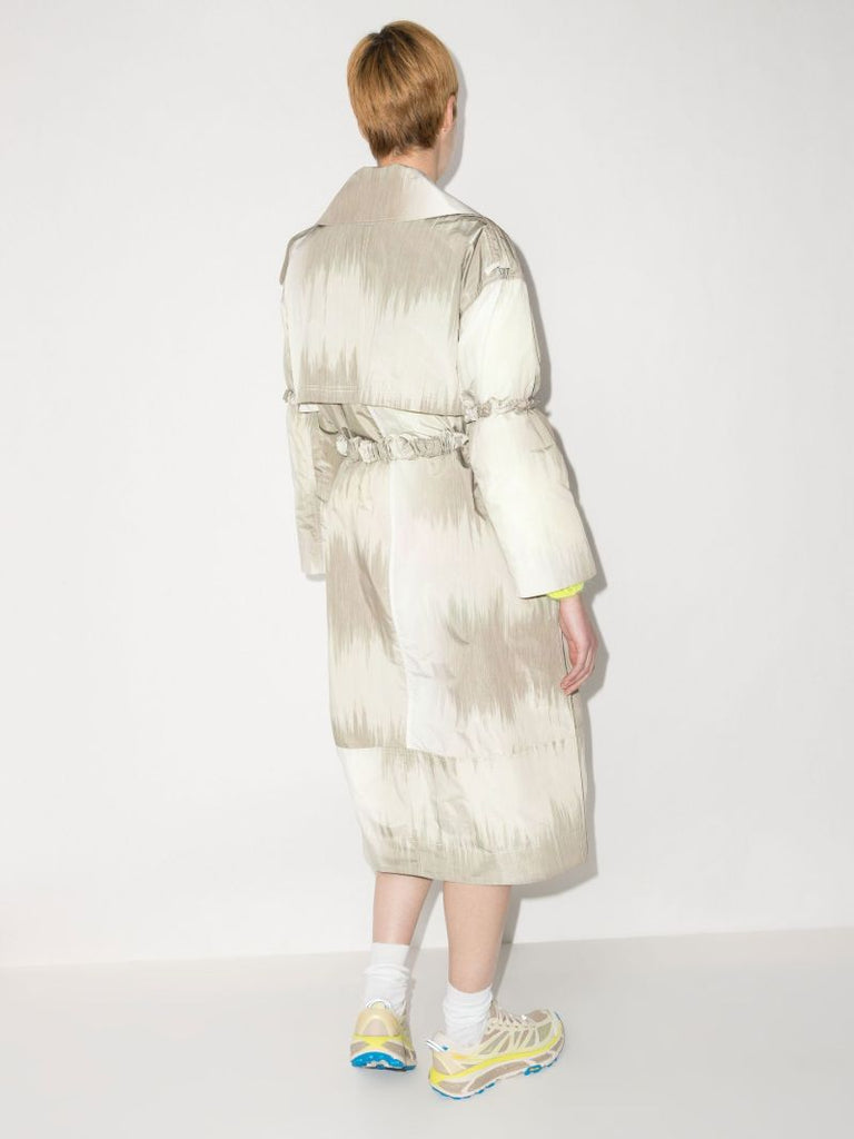 Printed Trench Coat