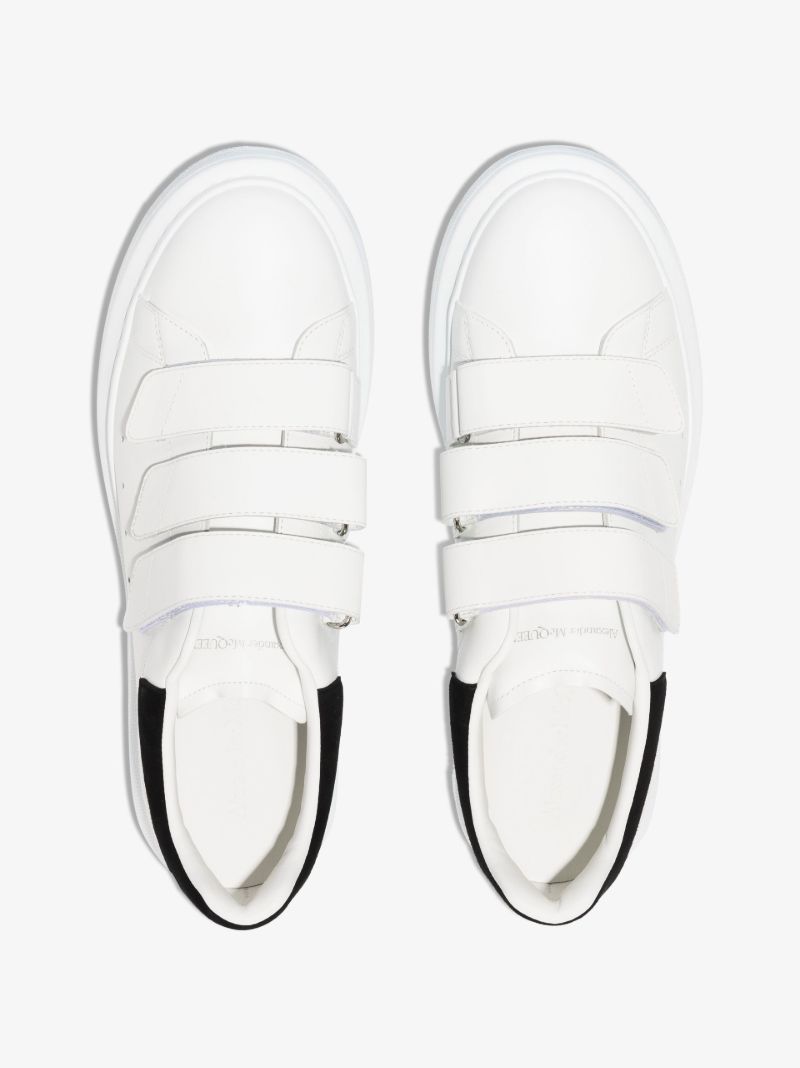 White and Black Oversized Sneakers
