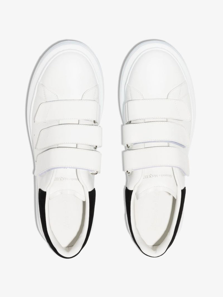 White and Black Oversized Sneakers