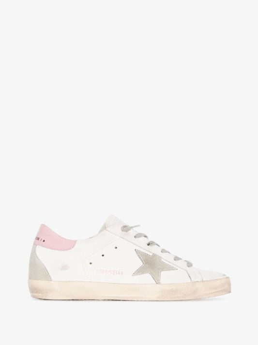 White Super-star Leather Sneakers