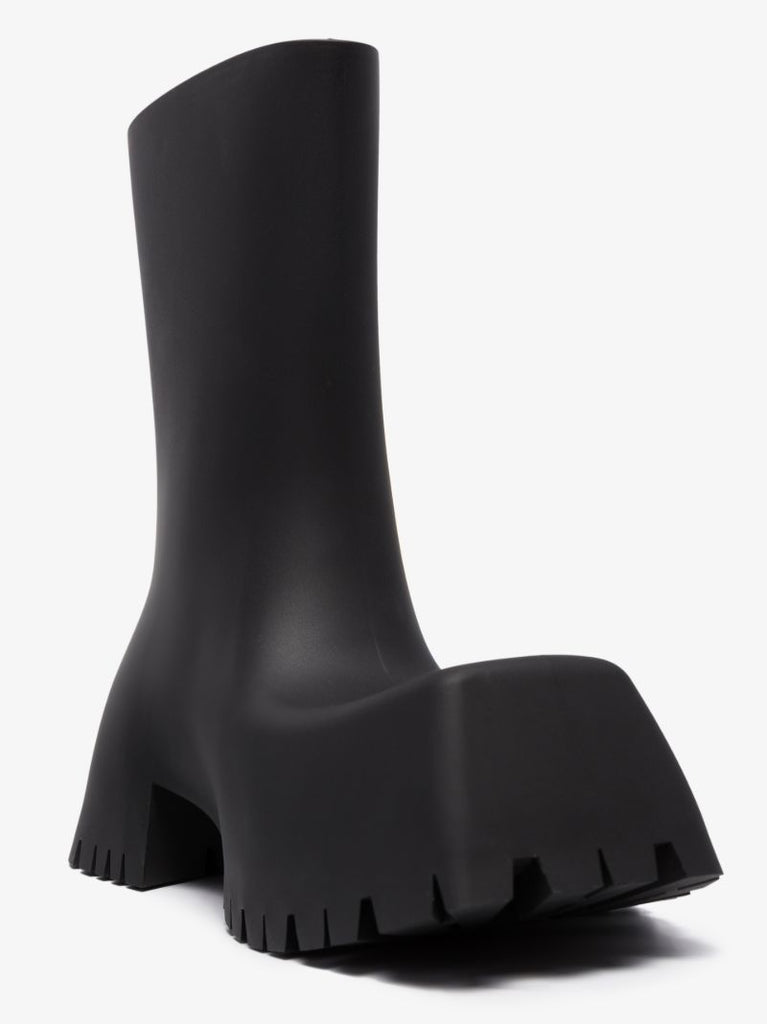 Black Trooper Ankle Boots