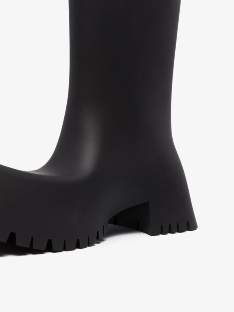 Black Trooper Ankle Boots