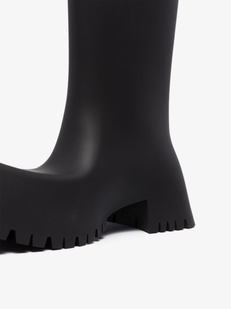 Black Trooper Ankle Boots