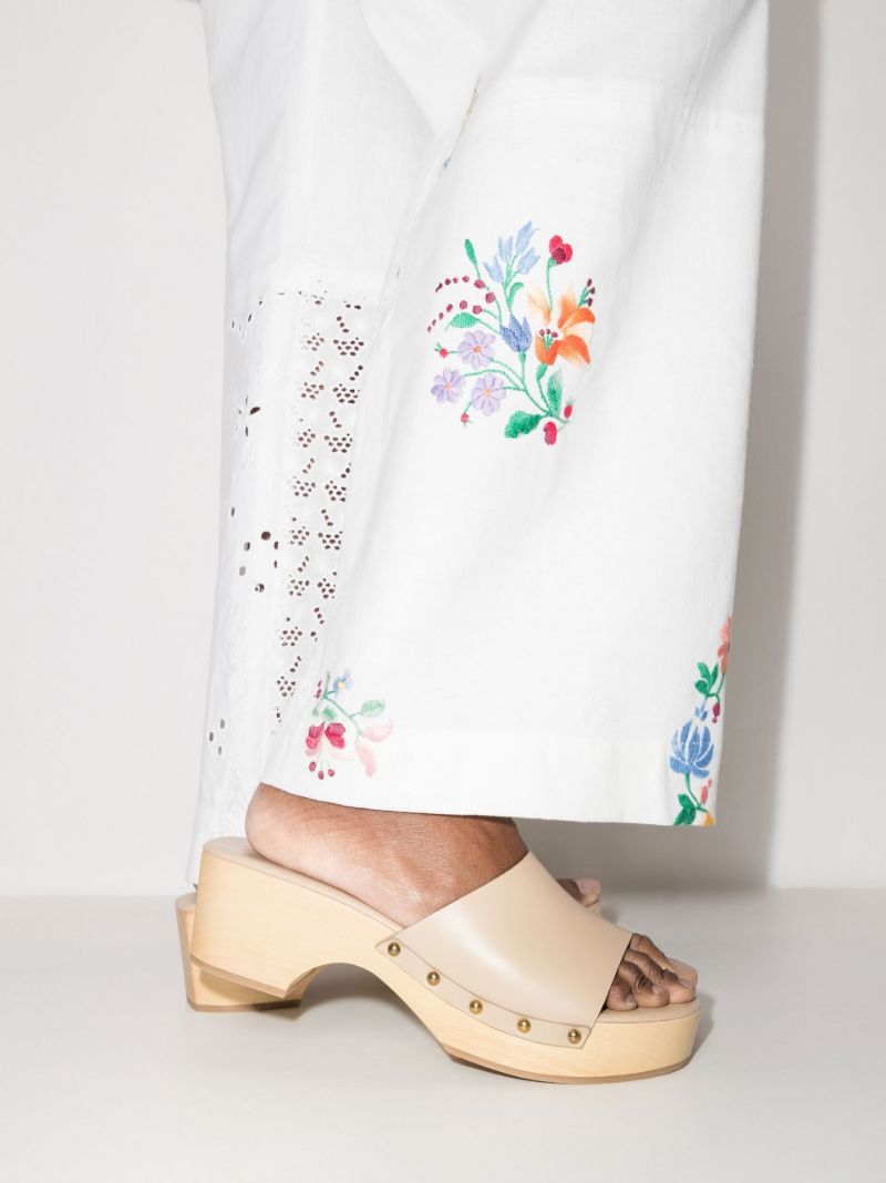 Neutral Bobbie 55 Leather Clogs