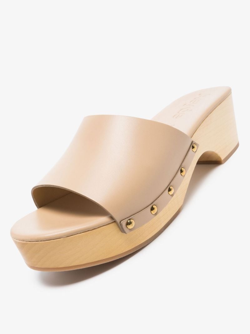 Neutral Bobbie 55 Leather Clogs