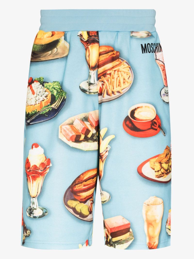 Diner Printed Track Shorts