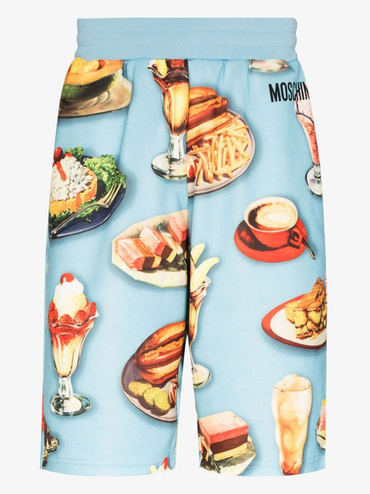 Diner Printed Track Shorts