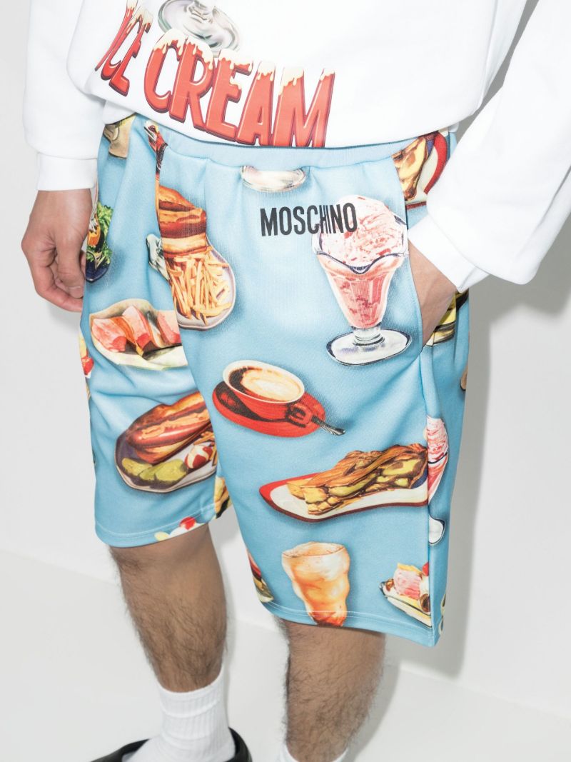 Diner Printed Track Shorts