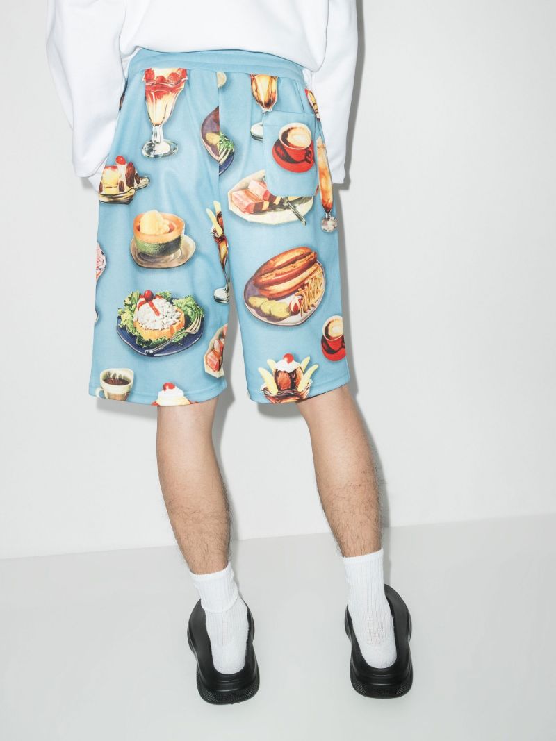 Diner Printed Track Shorts