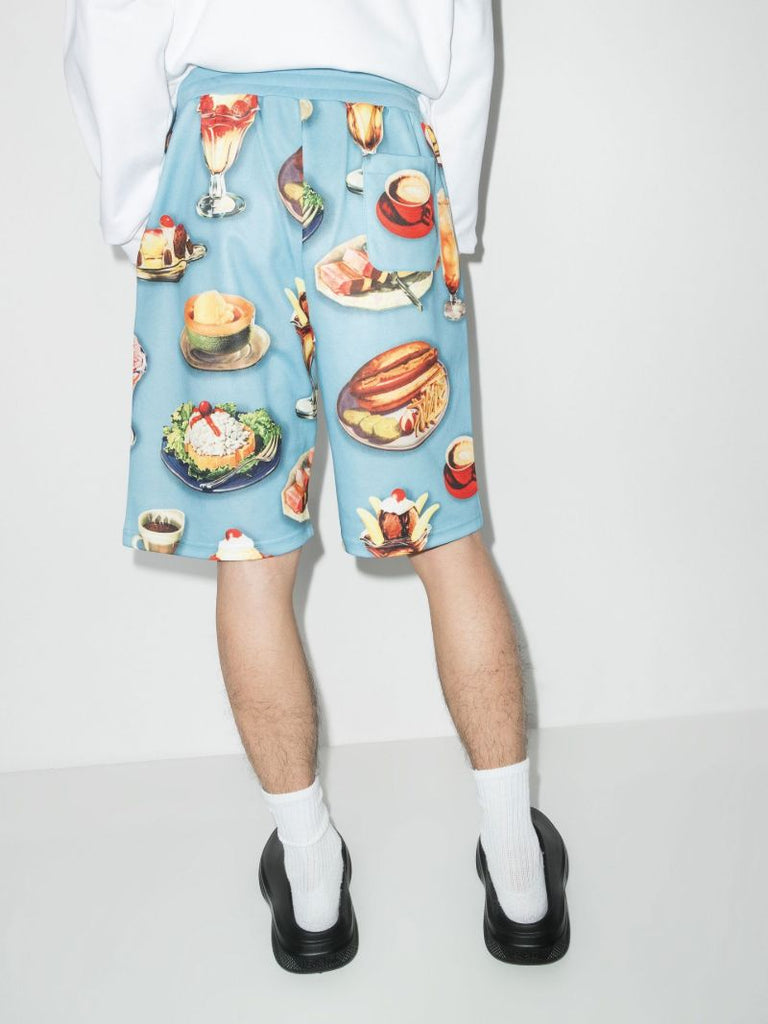 Diner Printed Track Shorts