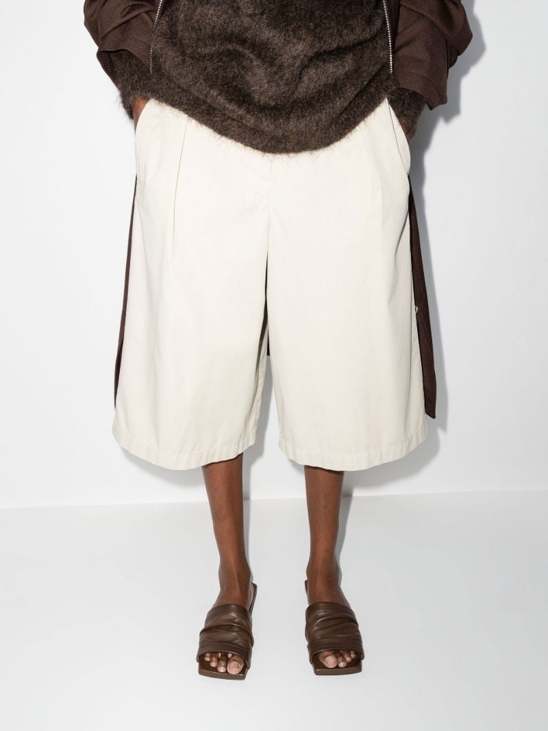 Brown Slip-on Leather Sandals