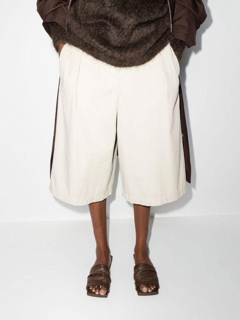 Brown Slip-on Leather Sandals