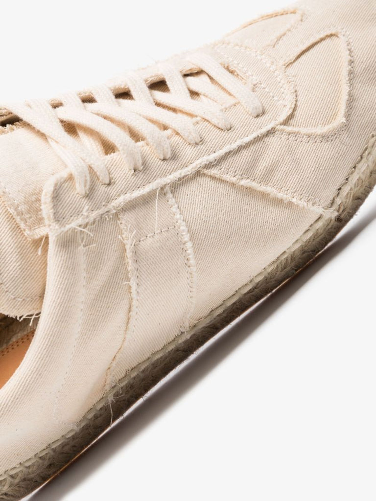 Neutral Replica Canvas Espadrille Sneakers