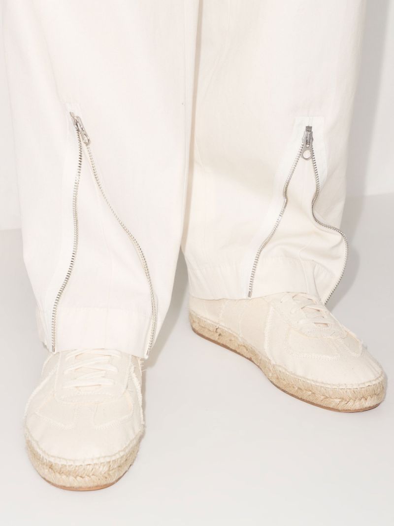 Neutral Replica Canvas Espadrille Sneakers