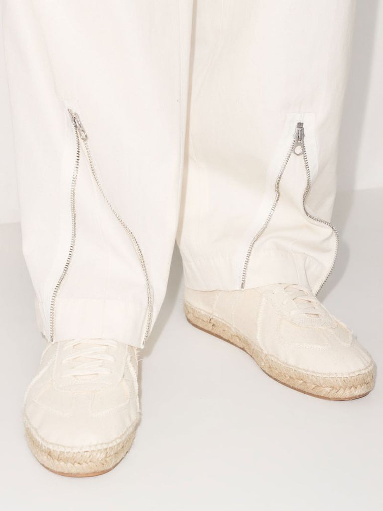 Neutral Replica Canvas Espadrille Sneakers