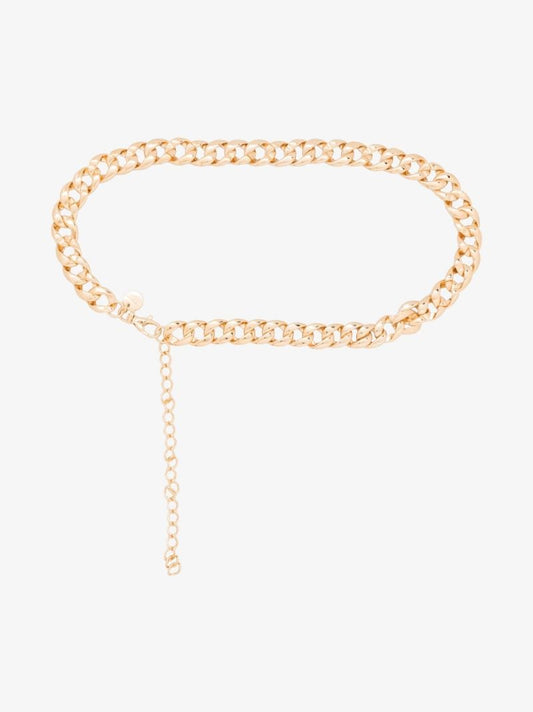 Gold Tone Diana Metal Chain Belt