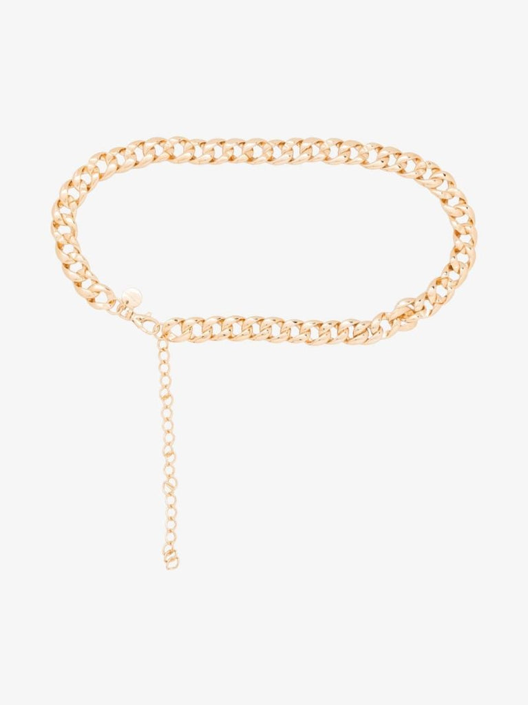 Gold Tone Diana Metal Chain Belt